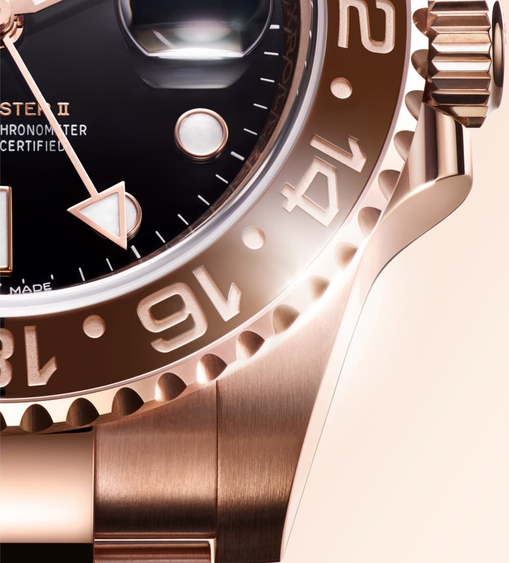 Colseup shot of Rolex GMT-Master II