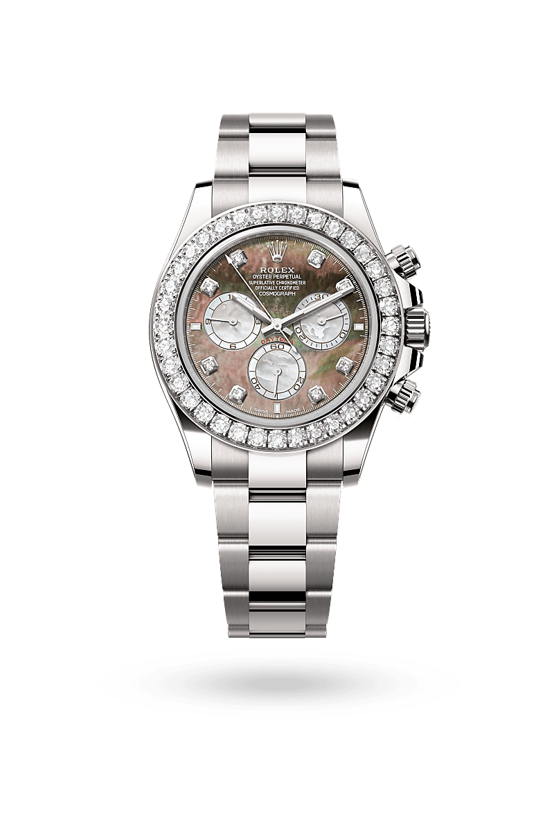 Rolex Cosmograph Daytona - Oyster, 40 mm, white gold and diamonds
