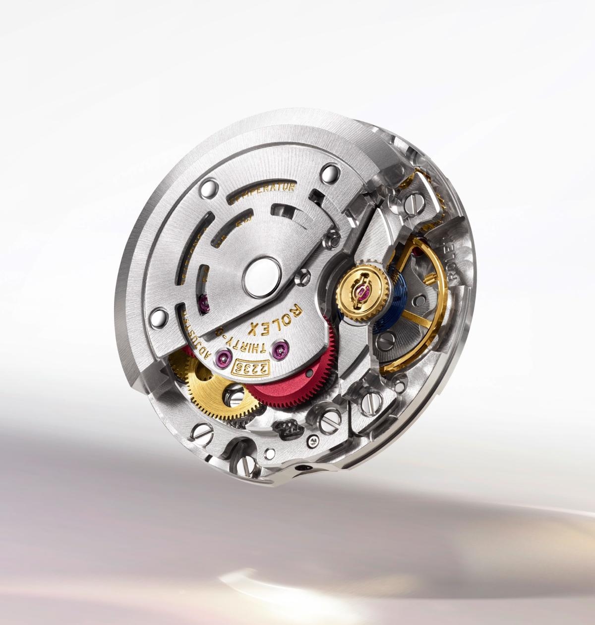 Rolex movement detail