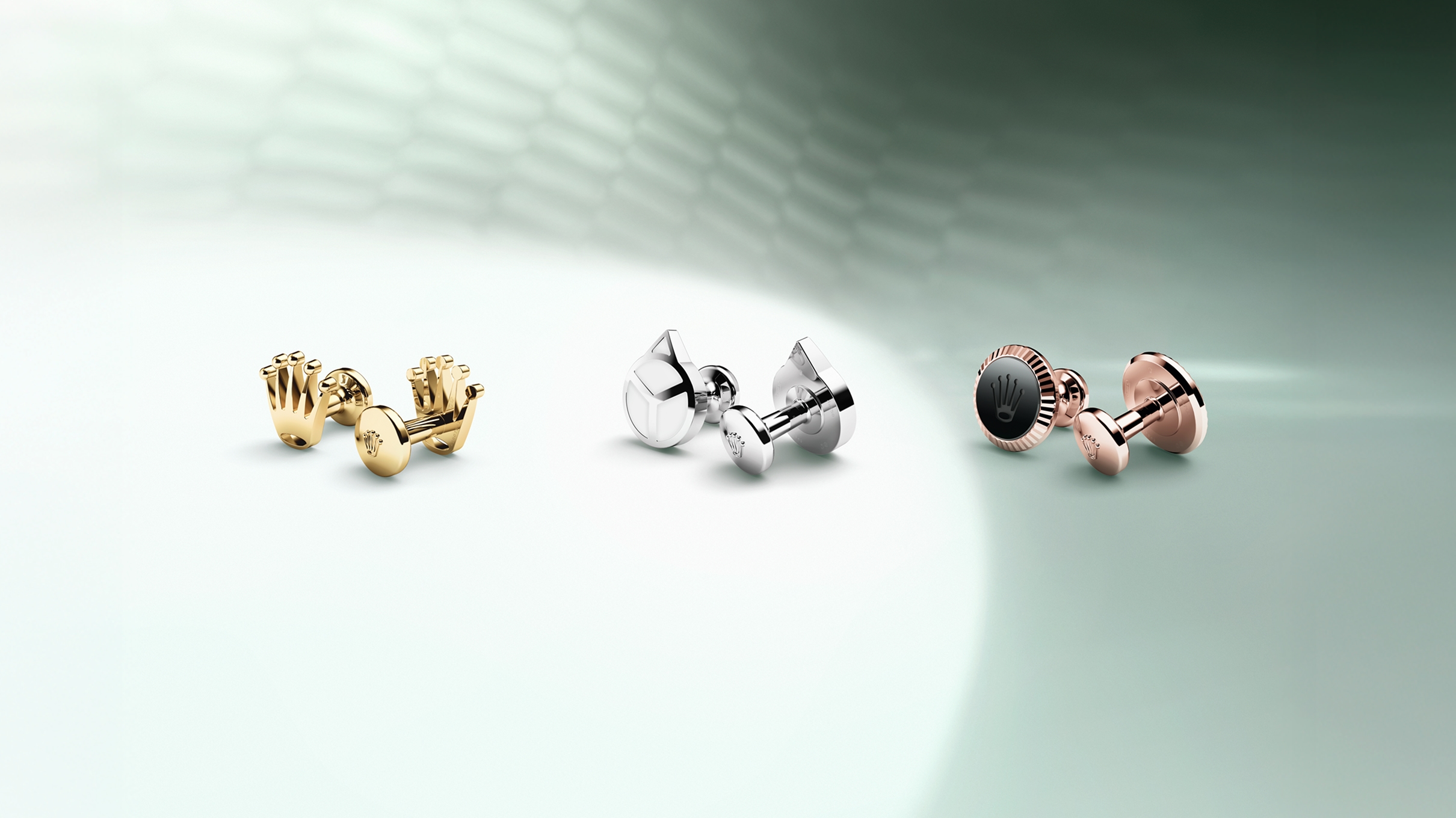 Rolex cufflinks collection