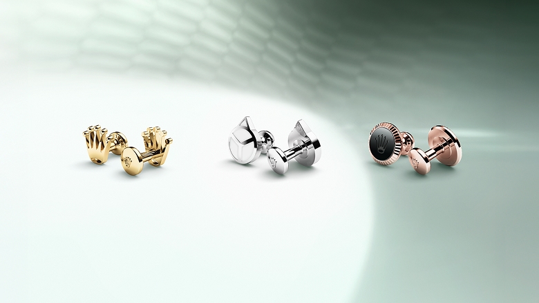 Rolex cufflinks collection